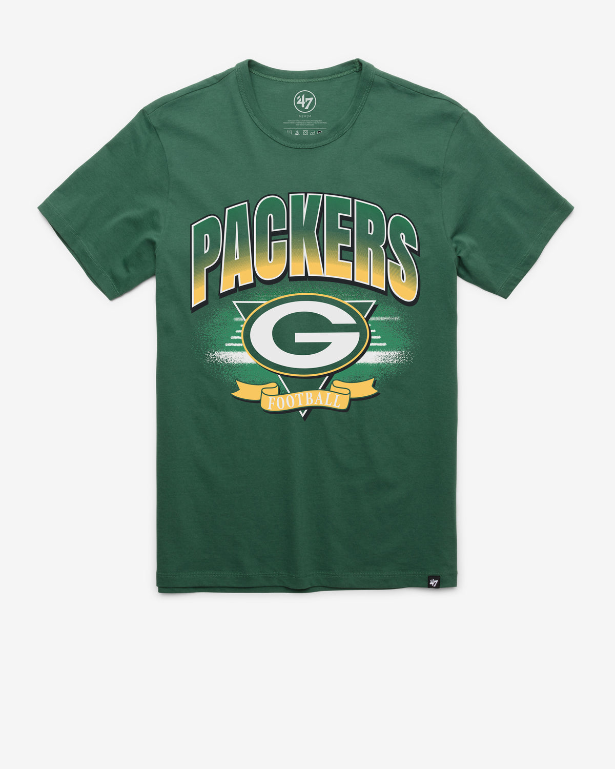 GREEN BAY PACKERS ARENA FADE '47 FRANKLIN TEE