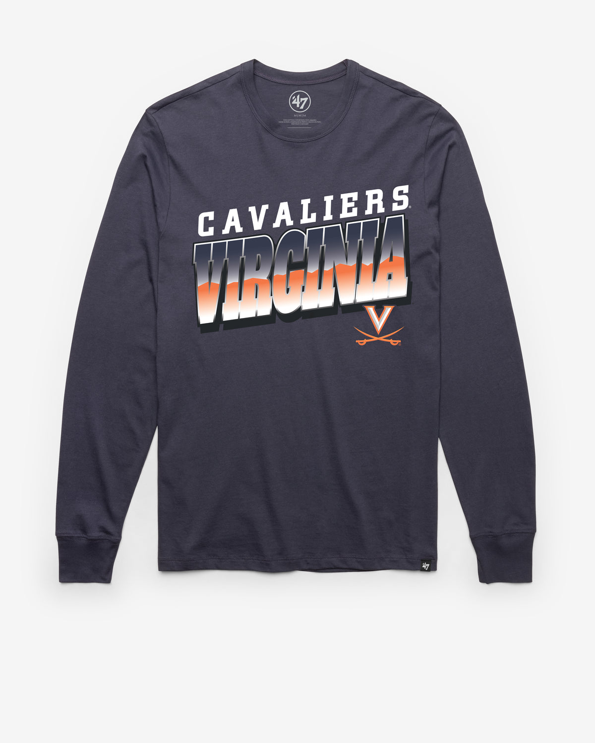 VIRGINIA CAVALIERS POLISHED '47 FRANKLIN LONG SLEEVE TEE