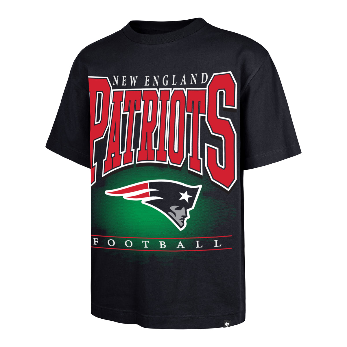 NEW ENGLAND PATRIOTS HOT CORNER '47 FOUNDATION TEE