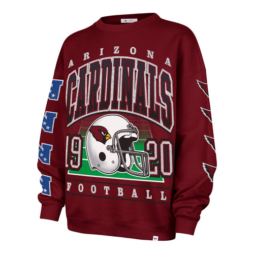 ARIZONA CARDINALS GO BIG '47 OVERSIZED CREW WOMENS