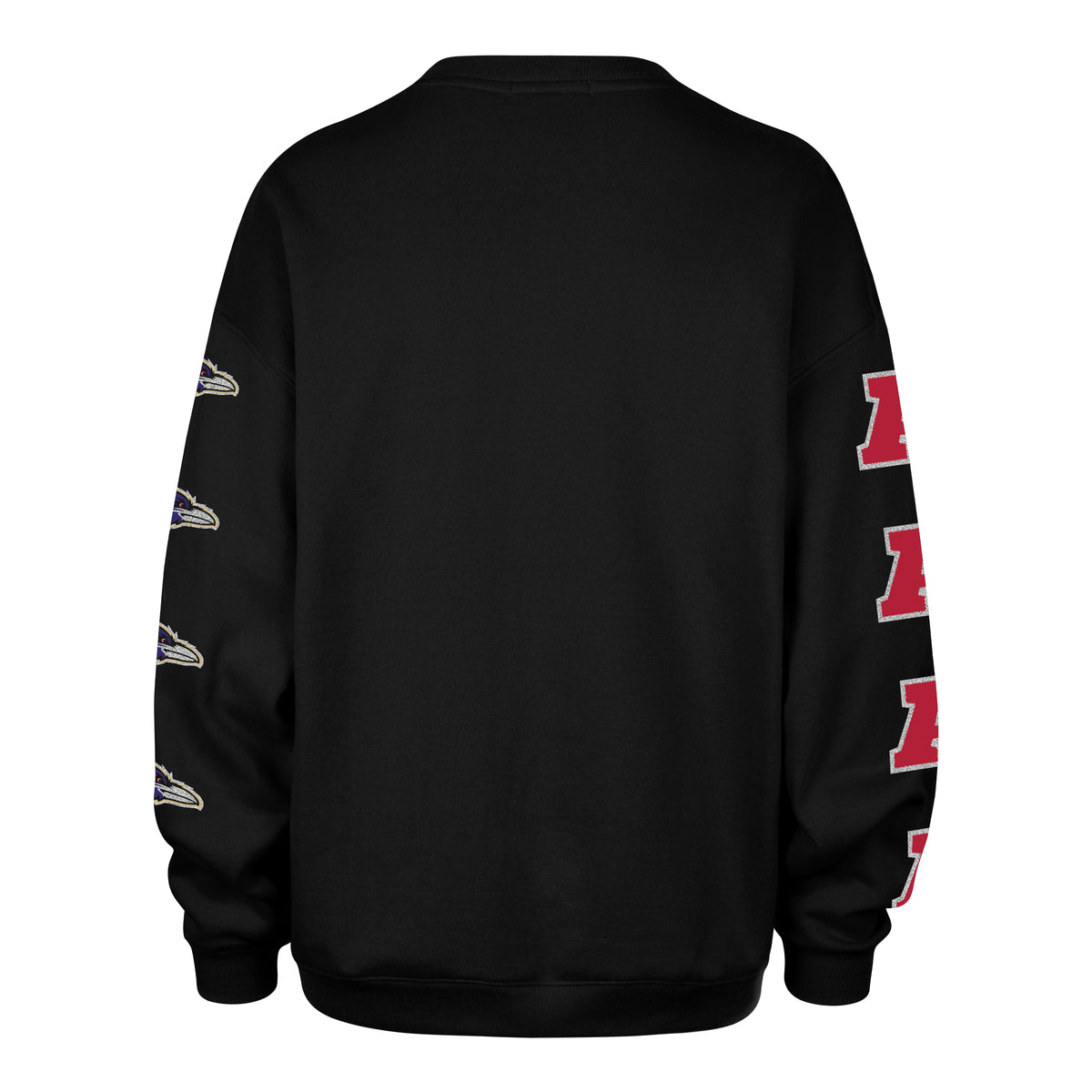 BALTIMORE RAVENS GO BIG '47 OVERSIZED CREW WOMENS