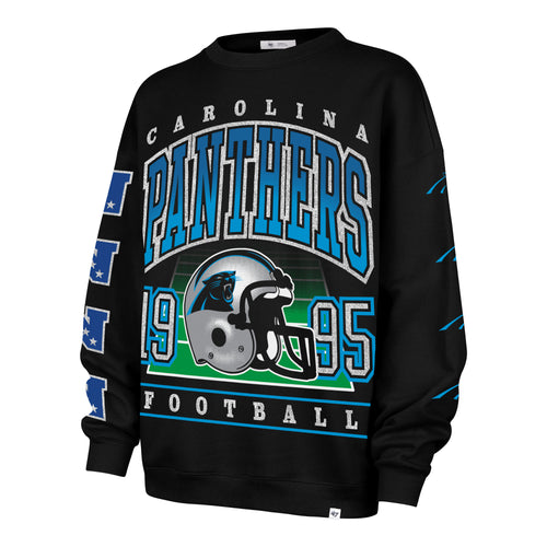 CAROLINA PANTHERS GO BIG '47 OVERSIZED CREW WOMENS