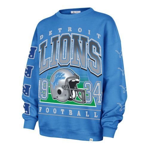 DETROIT LIONS GO BIG '47 OVERSIZED CREW WOMENS