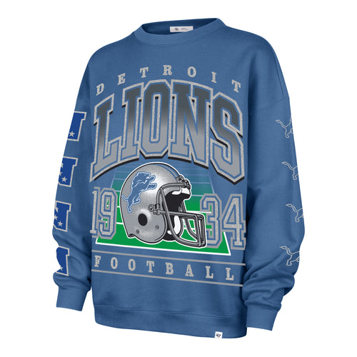 DETROIT LIONS GO BIG '47 OVERSIZED CREW WOMENS
