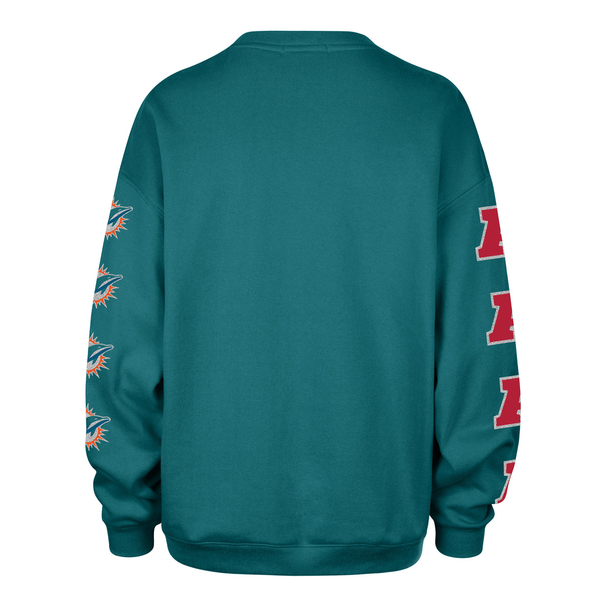 MIAMI DOLPHINS GO BIG '47 OVERSIZED CREW WOMENS