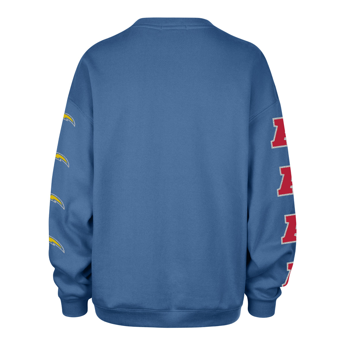 LOS ANGELES CHARGERS GO BIG '47 OVERSIZED CREW WOMENS