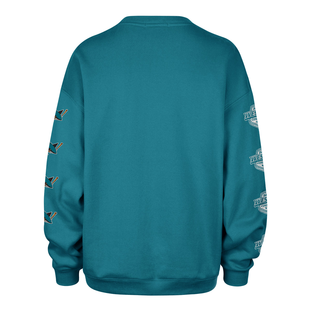 SAN JOSE SHARKS GO BIG '47 OVERSIZED CREW WOMENS