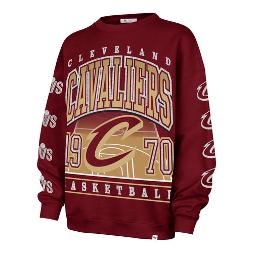 CLEVELAND CAVALIERS GO BIG '47 OVERSIZED CREW WOMENS