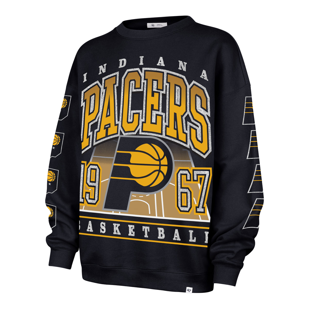 INDIANA PACERS GO BIG '47 OVERSIZED CREW WOMENS