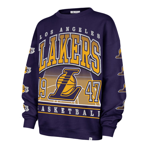 LOS ANGELES LAKERS GO BIG '47 OVERSIZED CREW WOMENS