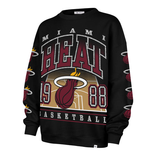 MIAMI HEAT GO BIG '47 OVERSIZED CREW WOMENS