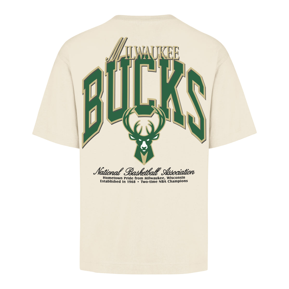 MILWAUKEE BUCKS BACK DOOR '47 FOUNDATION POCKET TEE