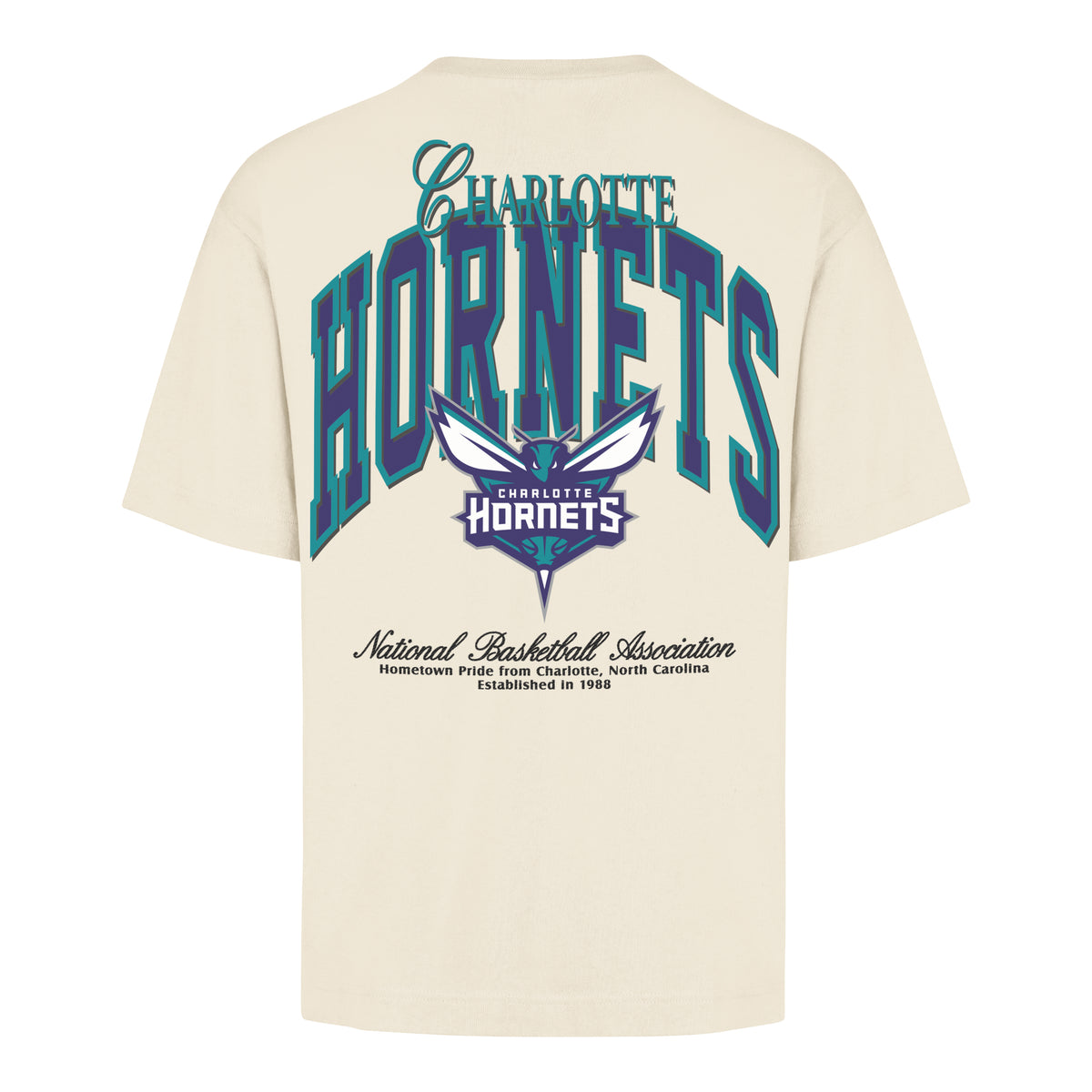 CHARLOTTE HORNETS BACK DOOR '47 FOUNDATION POCKET TEE