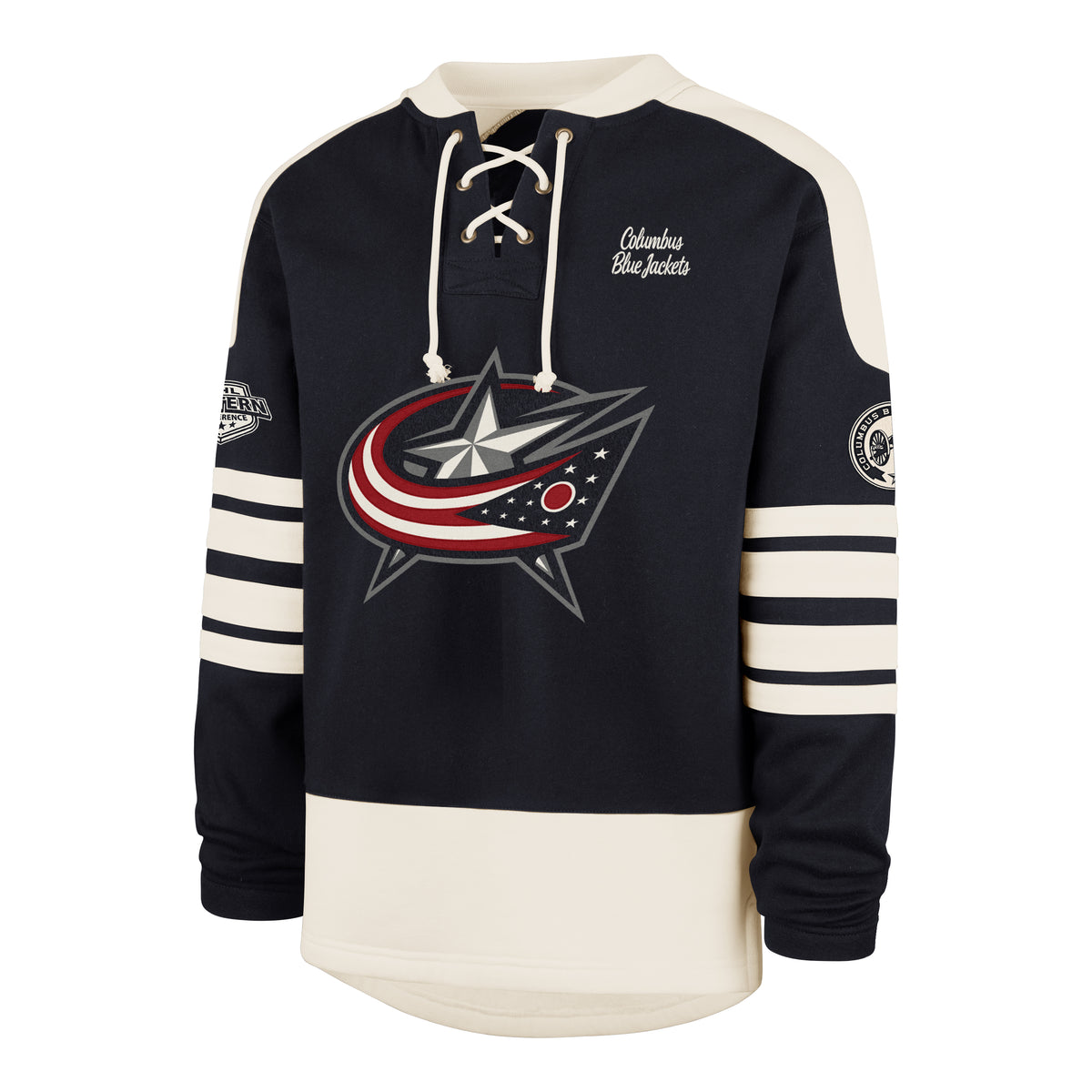 COLUMBUS BLUE JACKETS SWEEP CHECK '47 ETERNAL LACER