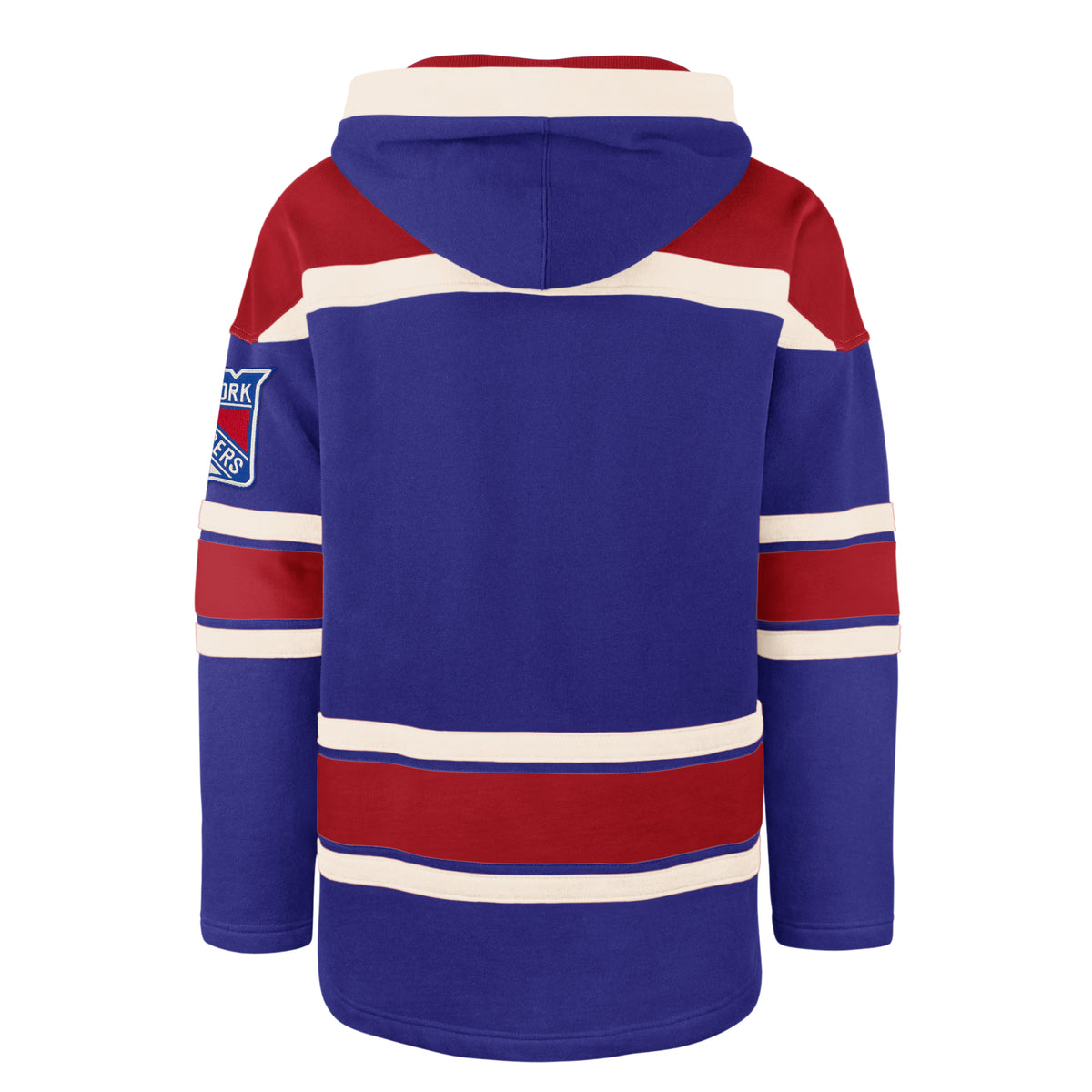 NEW YORK RANGERS CHIN STRAP SUPERIOR '47 LACER HOOD