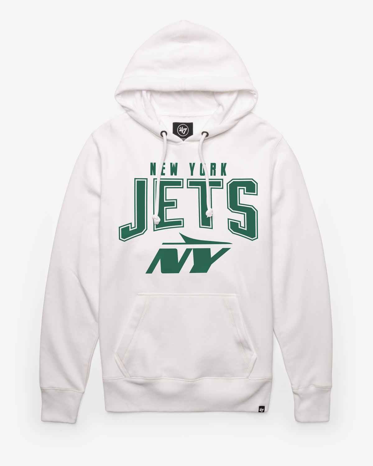 NEW YORK JETS TEAM ELEMENTS ARCH '47 HEADLINE HOOD