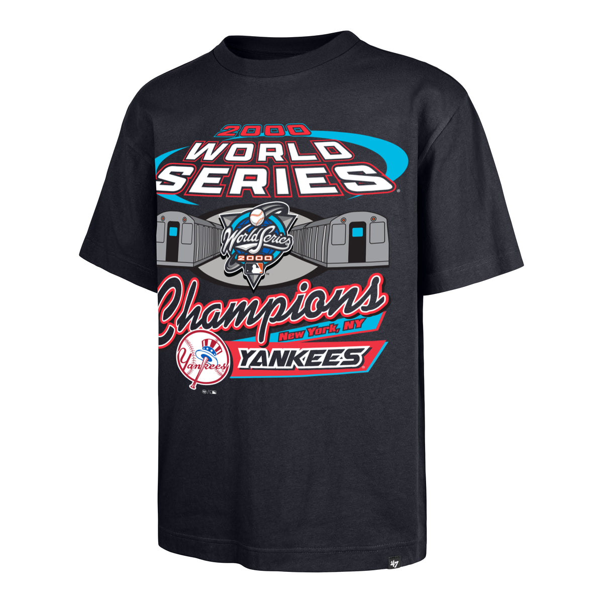 NEW YORK YANKEES COOPERSTOWN WORLD SERIES SHOWCASE '47 FOUNDATION TEE
