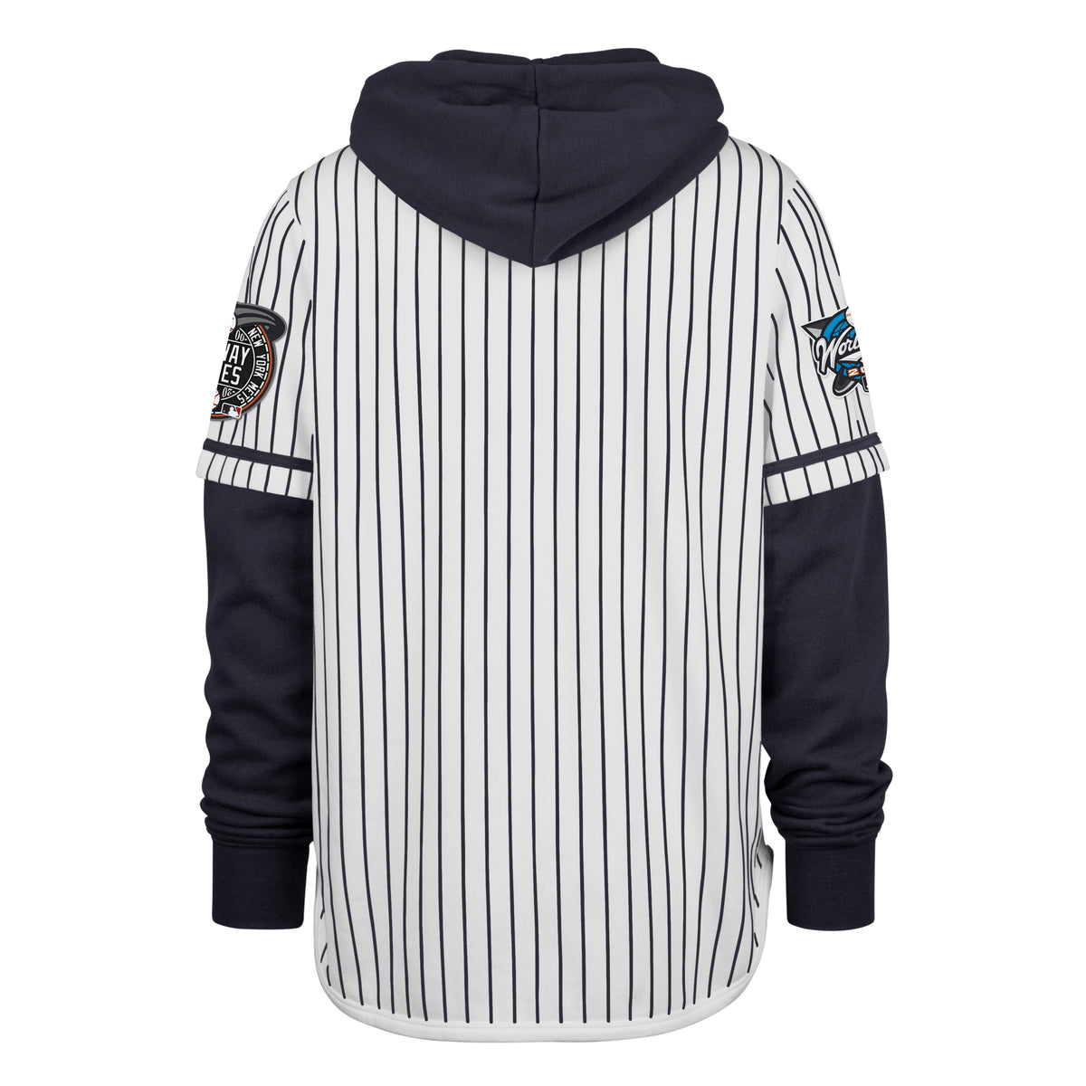 SUBWAY SERIES COOPERSTOWN WINNING STRIPES '47 SHORTSTOP PULLOVER HOOD