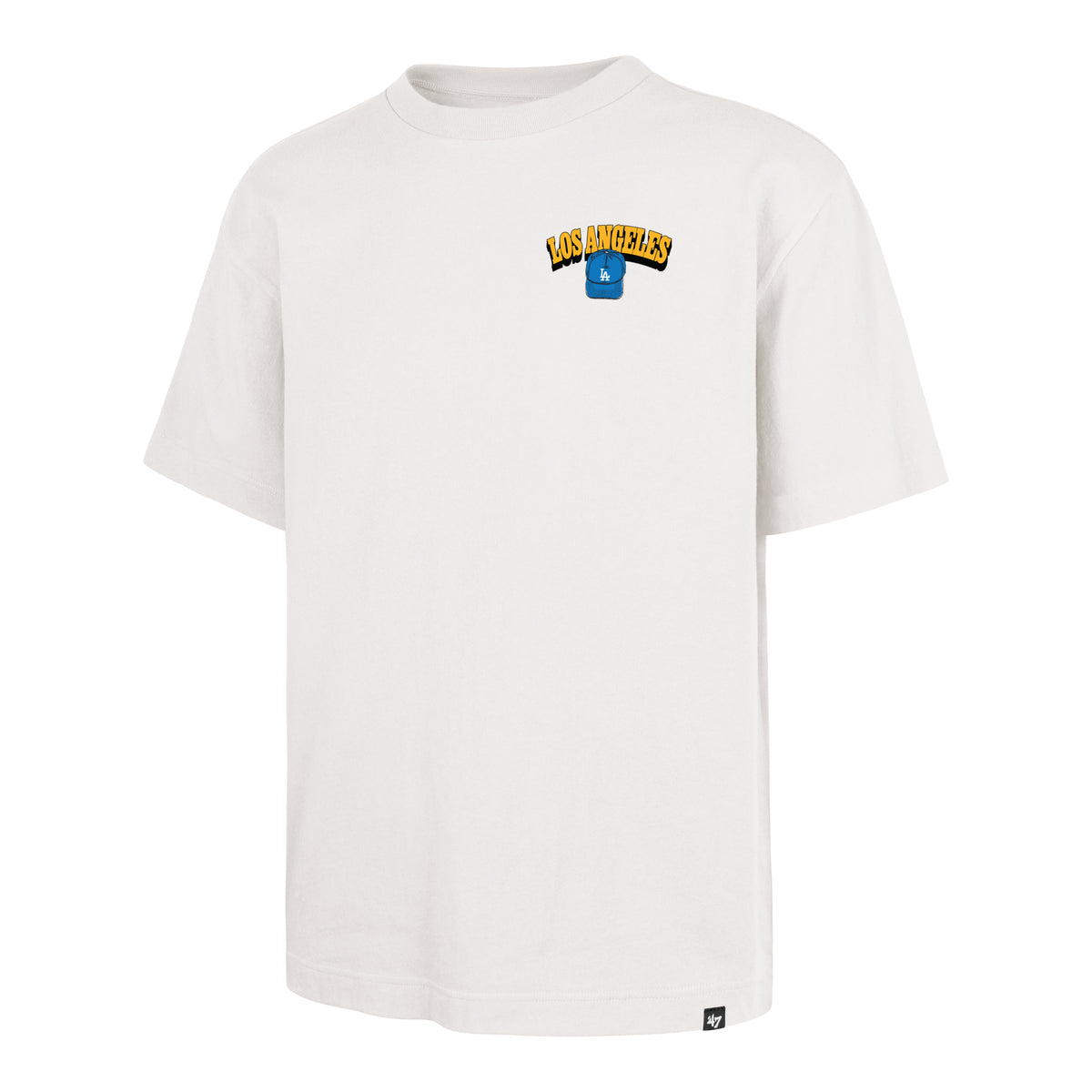 LOS ANGELES DODGERS CAP SHADOW '47 FOUNDATION TEE