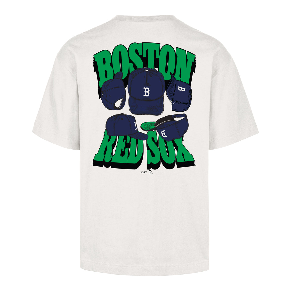 BOSTON RED SOX CAP SHADOW '47 FOUNDATION TEE