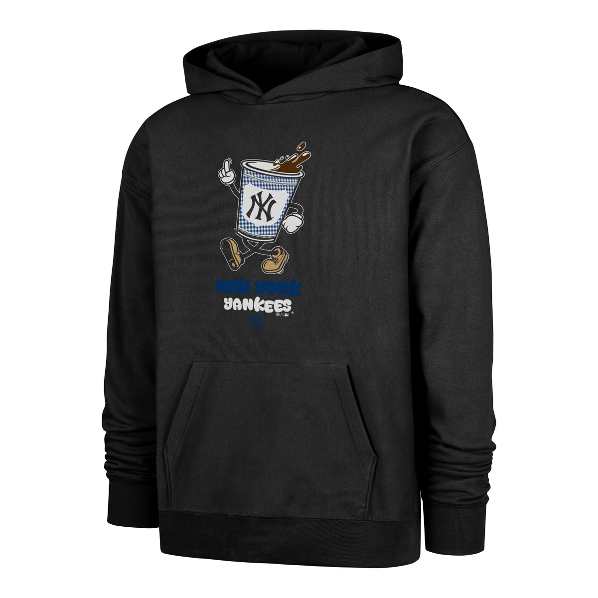 NEW YORK YANKEES CARTOON '47 FOUNDATION HOOD