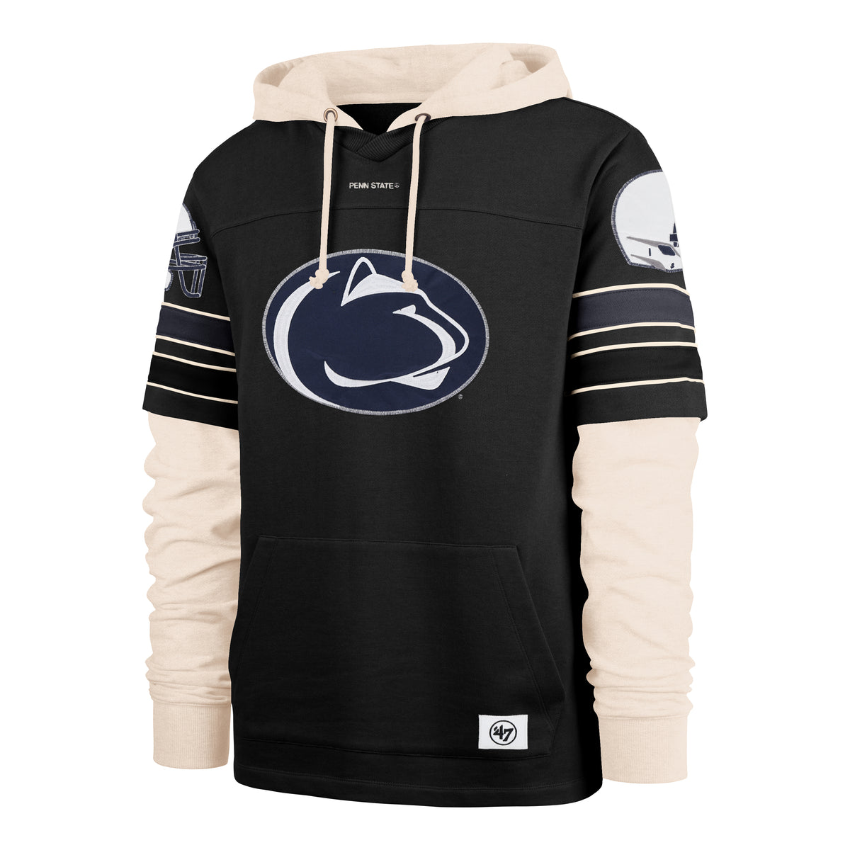 PENN STATE NITTANY LIONS SPLIT ZONE '47 CORNERBACK DUO LACER