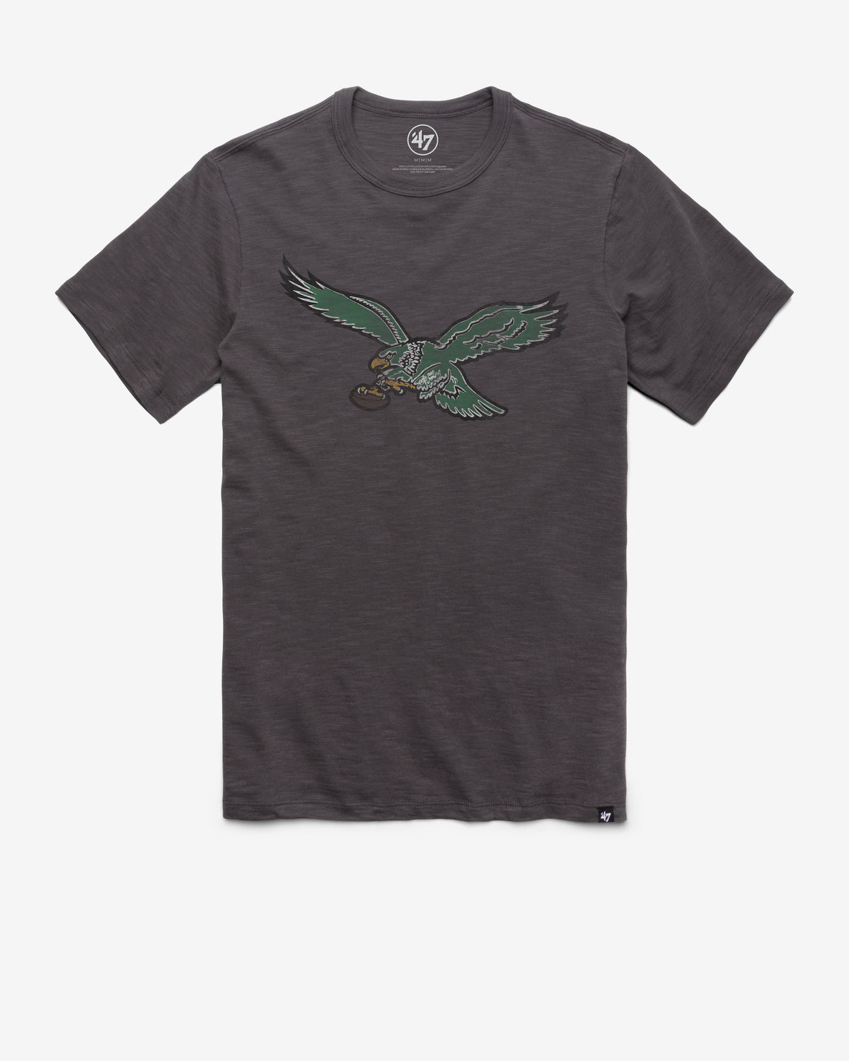 PHILADELPHIA EAGLES HISTORIC GRIT VINTAGE '47 SCRUM TEE