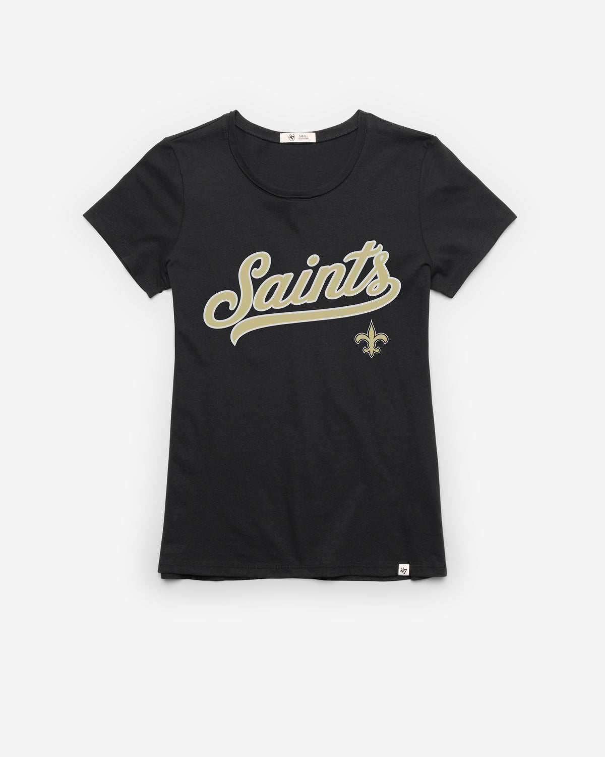 NEW ORLEANS SAINTS TAIL SWEEP '47 FRANKIE TEE WOMENS