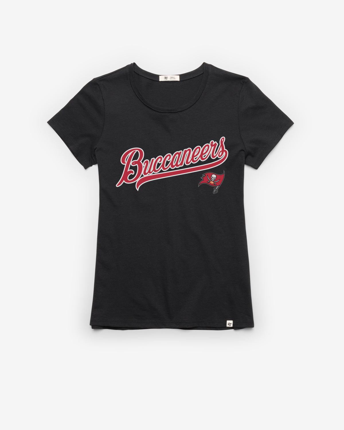 TAMPA BAY BUCCANEERS TAIL SWEEP '47 FRANKIE TEE WOMENS