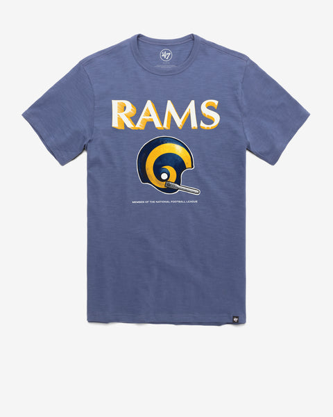 LOS ANGELES RAMS HISTORIC LONG HAUL '47 SCRUM TEE