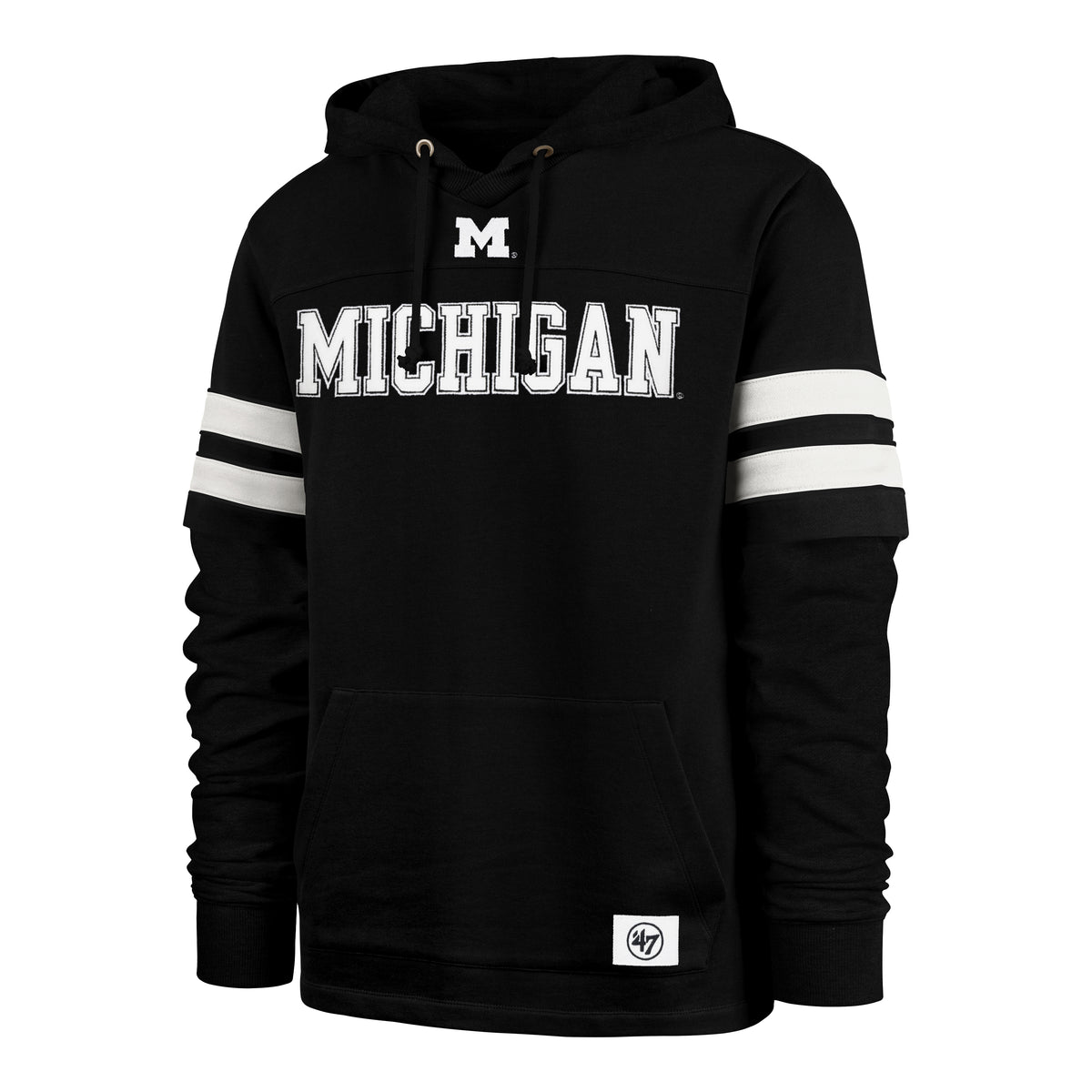 MICHIGAN WOLVERINES QUICK SWITCH CORNERBACK '47 LACER HOOD