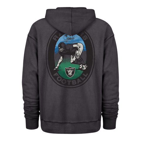 LAS VEGAS RAIDERS BOOT PATH '47 RAVINE FLEECE HOOD