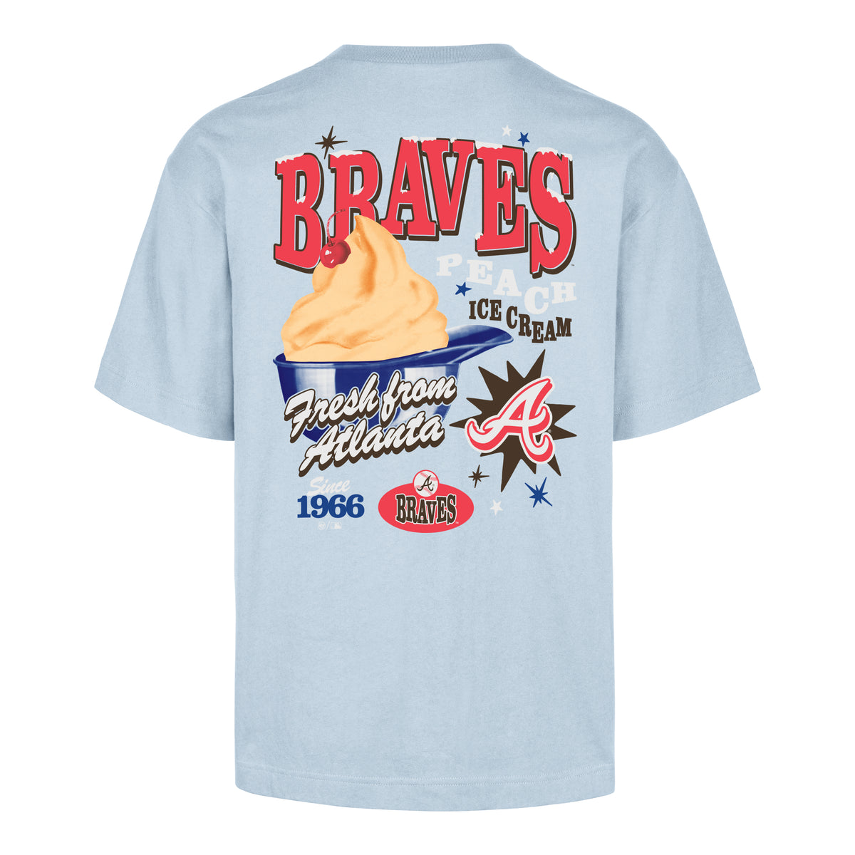 ATLANTA BRAVES PARLOR '47 FOUNDATION TEE