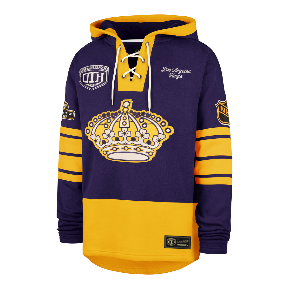 OLD TIME HOCKEY LOS ANGELES KINGS VINTAGE PUCK DROP DUAL HERITAGE