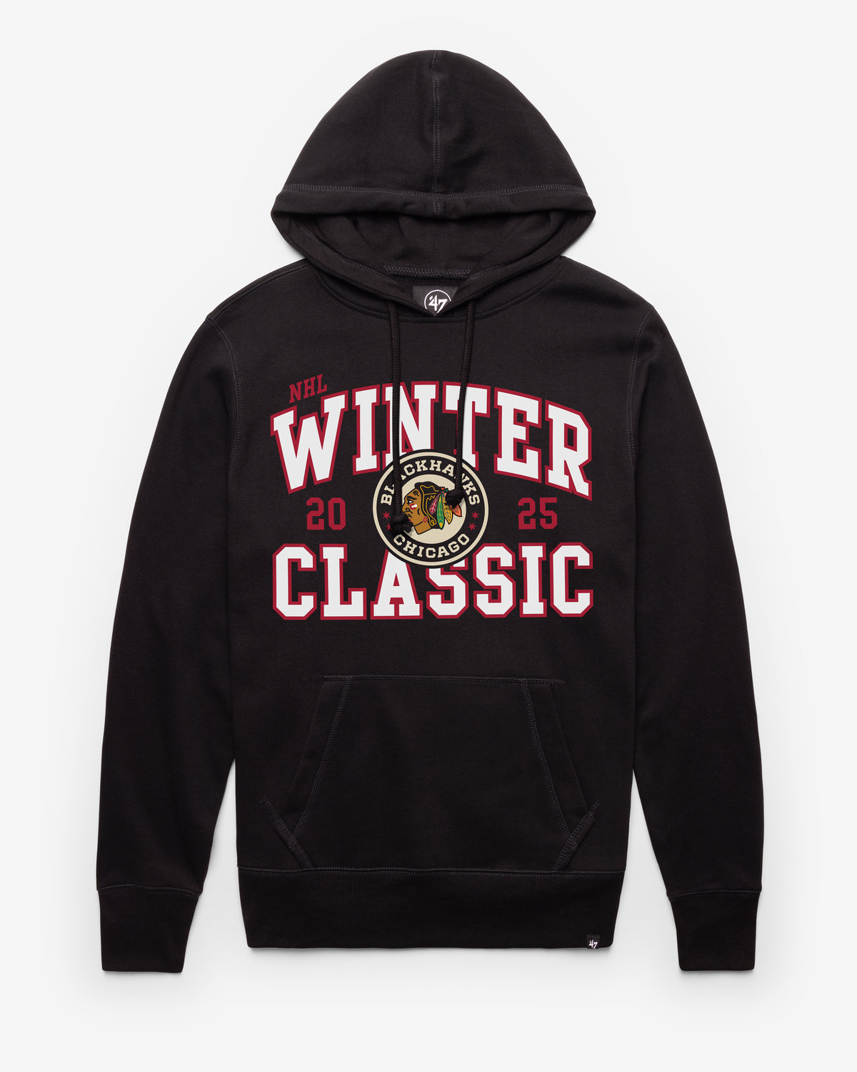 CHICAGO BLACKHAWKS WINTER CLASSIC IMPRINT '47 HEADLINE HOOD
