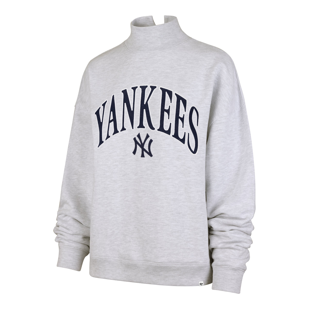 NEW YORK YANKEES VANTAGE '47 MOCK NECK PULLOVER WOMENS