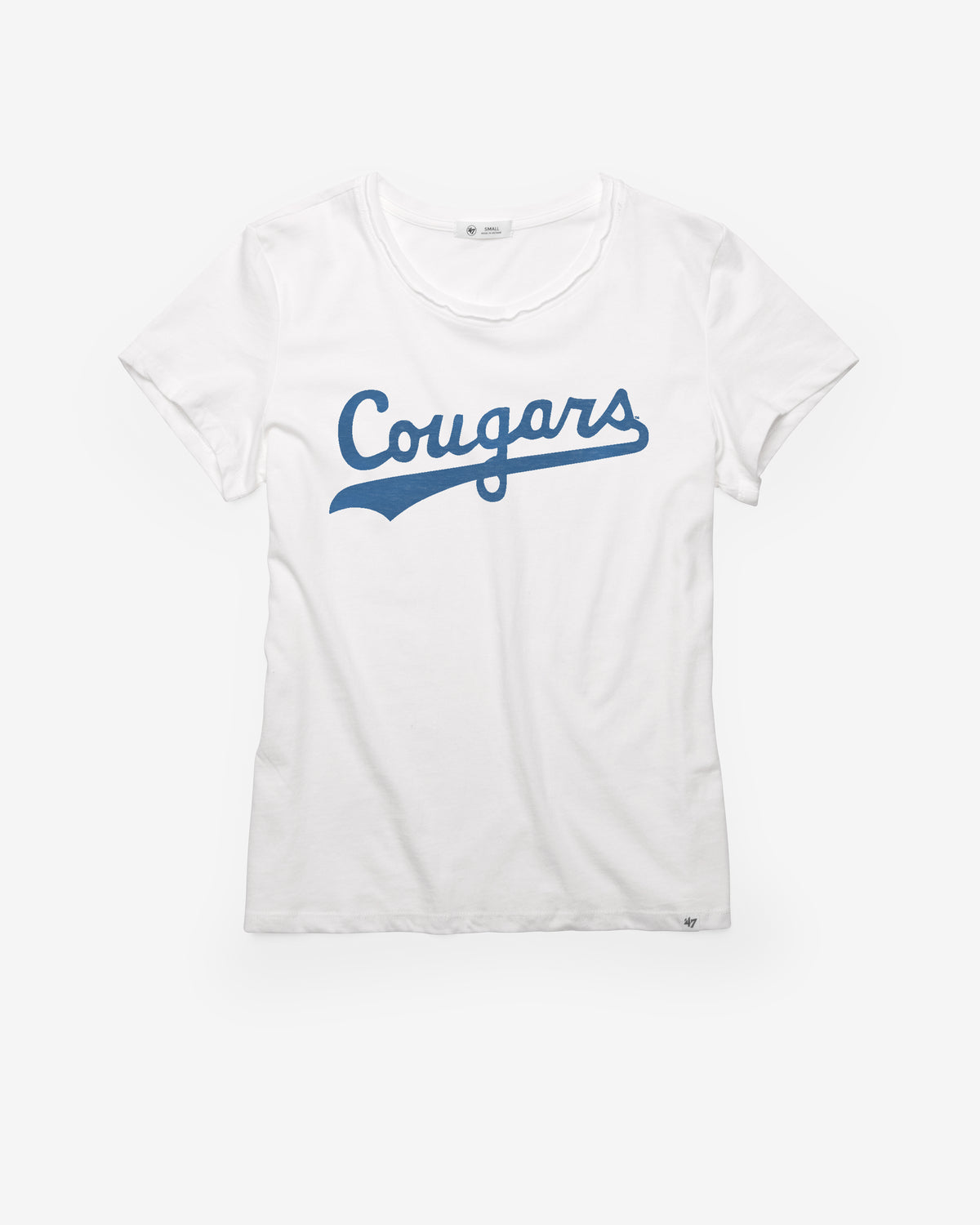 BRIGHAM YOUNG COUGARS VINTAGE PREMIER '47 FRANKIE TEE WOMENS