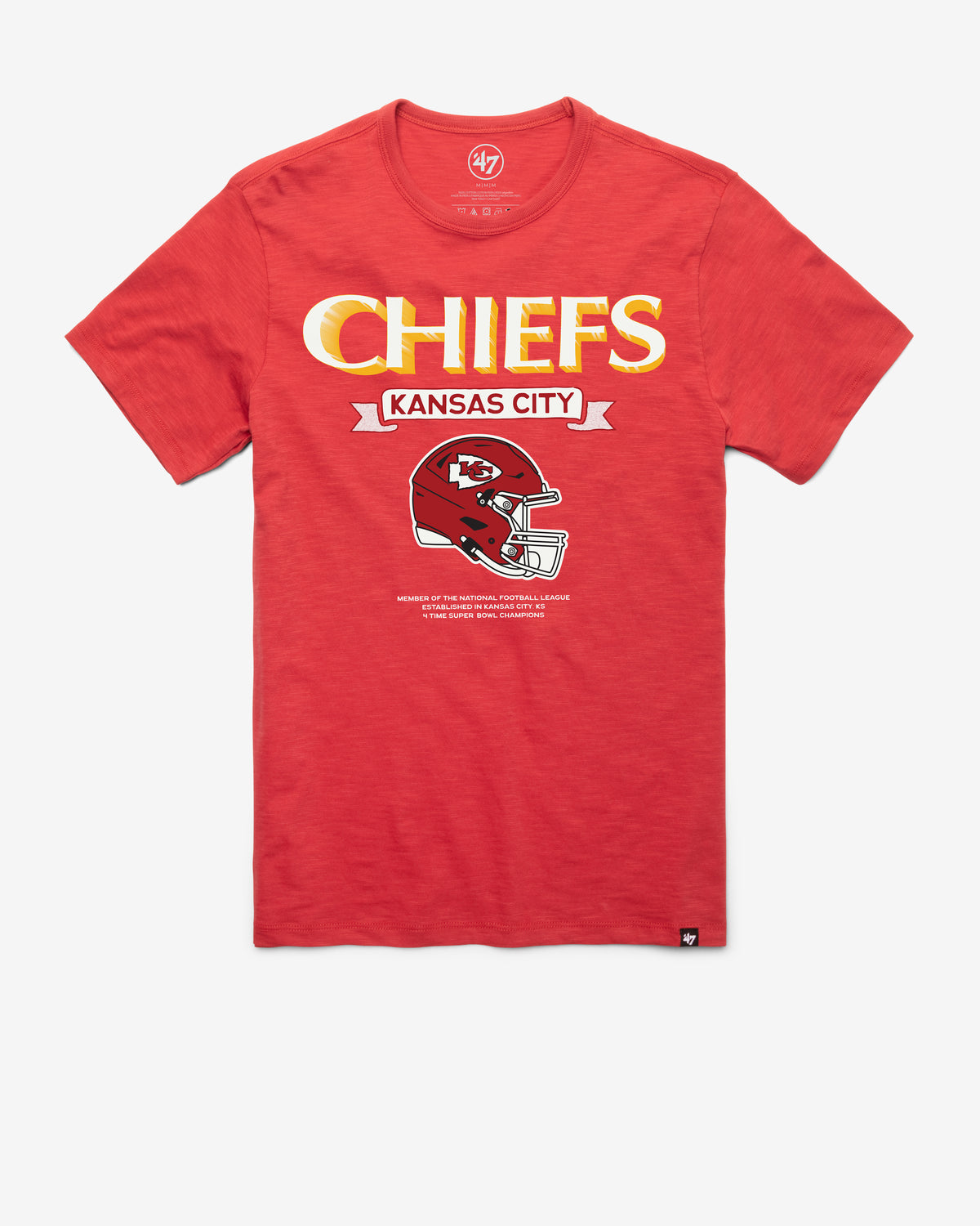 KANSAS CITY CHIEFS LONG HAUL '47 SCRUM TEE