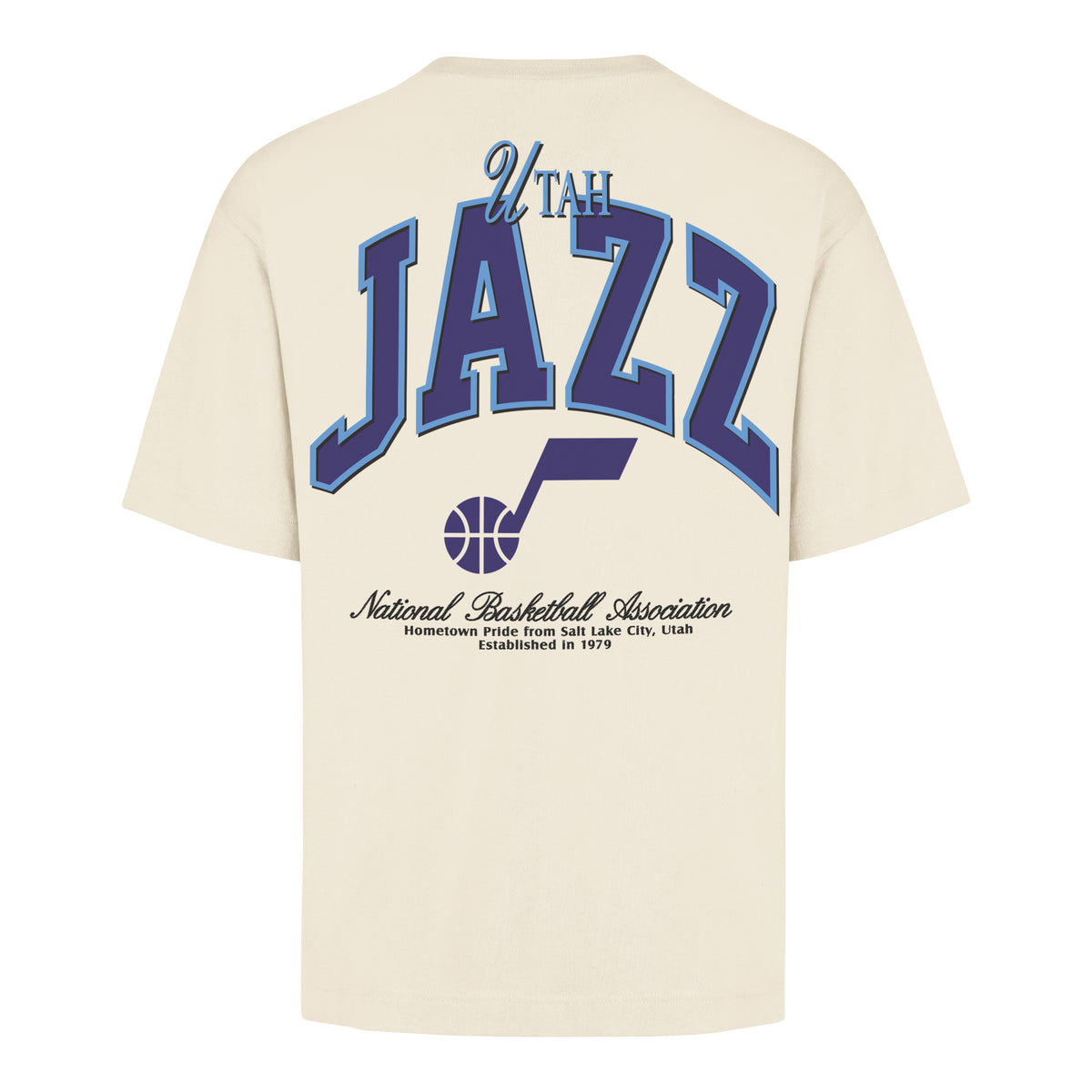 UTAH JAZZ BACK DOOR '47 FOUNDATION POCKET TEE