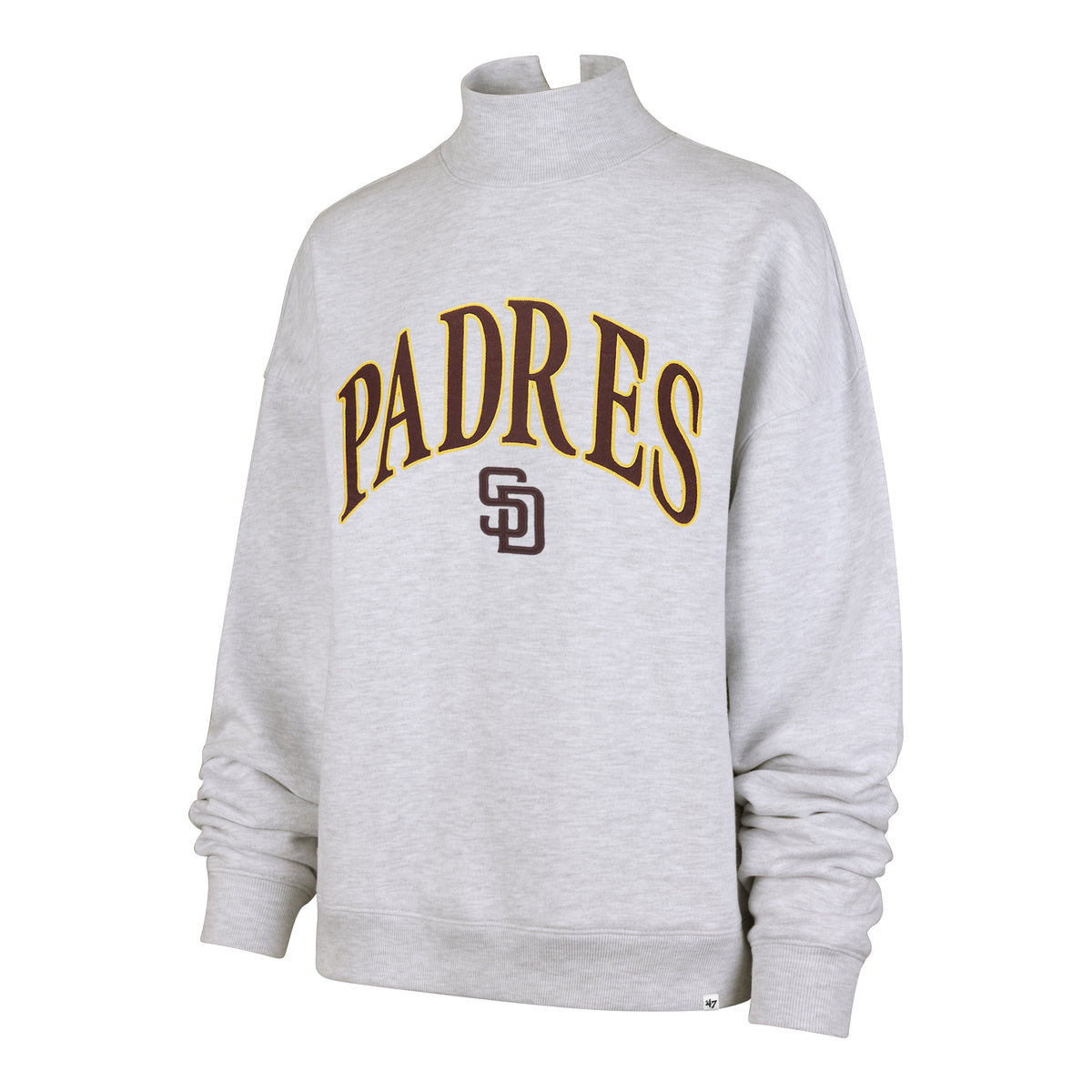 SAN DIEGO PADRES VANTAGE '47 MOCK NECK PULLOVER WOMENS
