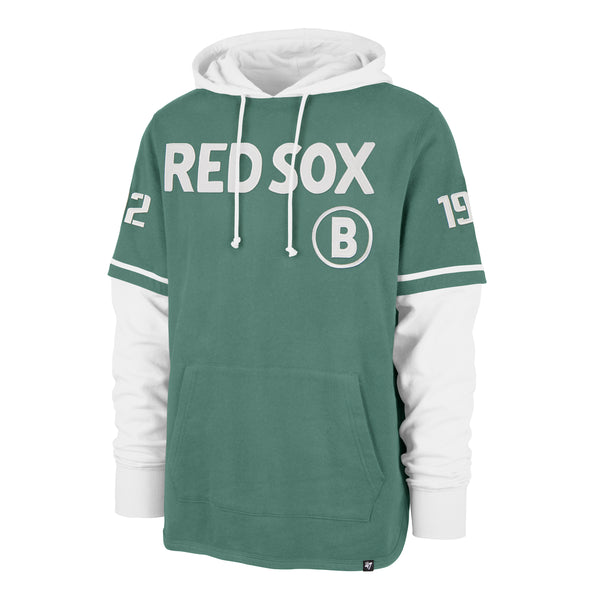 NIKE NHL ゲームシャツ　40 総刺繍　ストリート　スケーター　メッシュ BOSTON RED SOX CITY CONNECT TRIFECTA '47 SHORTSTOP HOOD