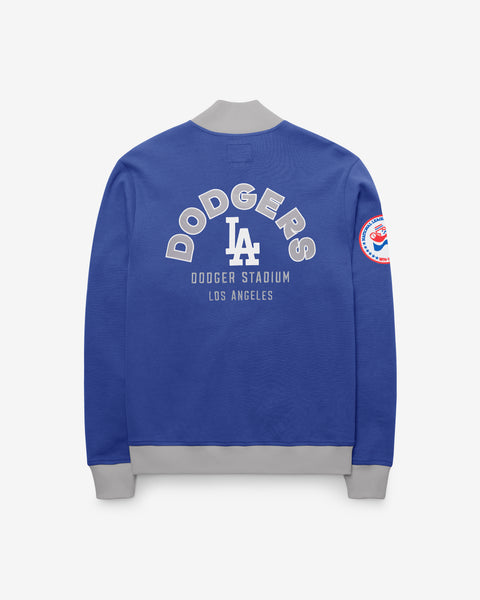 LOS ANGELES DODGERS COOPERSTOWN RELIEF PITCHER PIQUE '47 TRACK JACKET