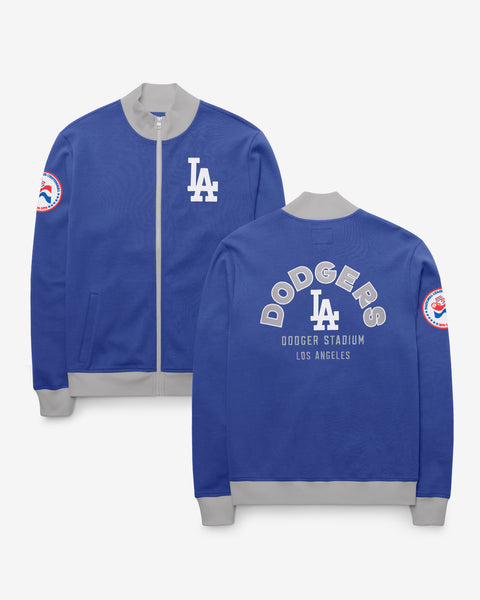 LOS ANGELES DODGERS COOPERSTOWN RELIEF PITCHER PIQUE '47 TRACK JACKET