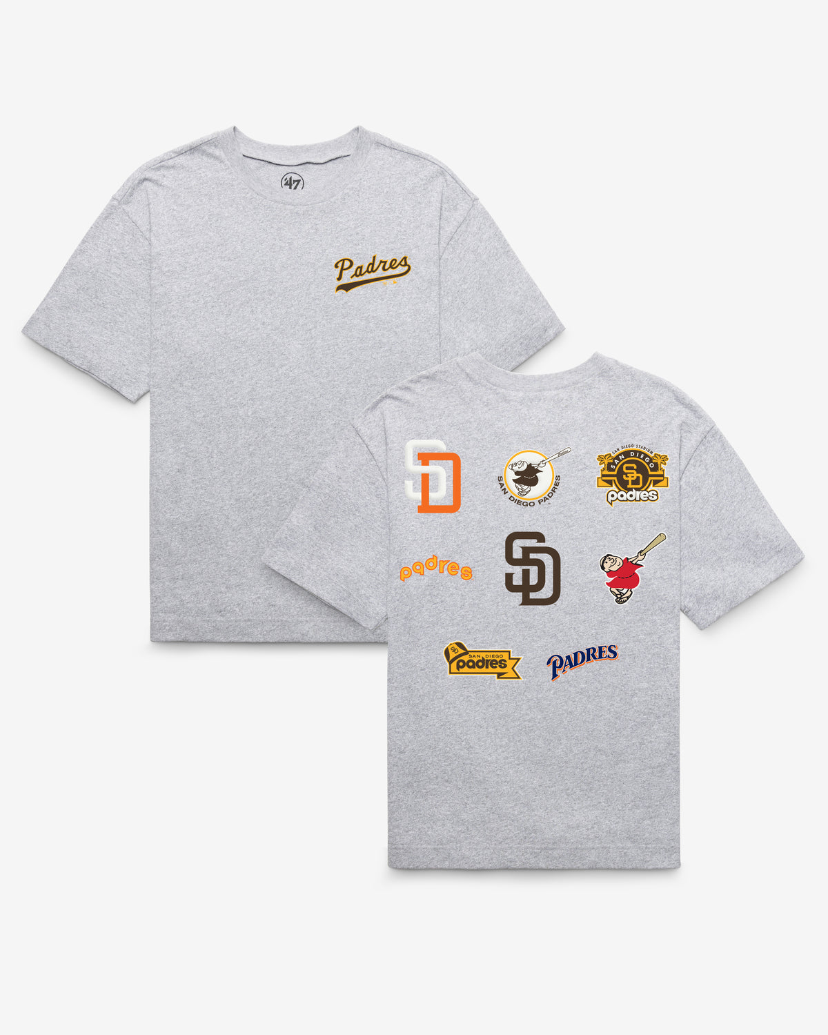 SAN DIEGO PADRES COOPERSTOWN HISTORY LOCK '47 FOUNDATION TEE