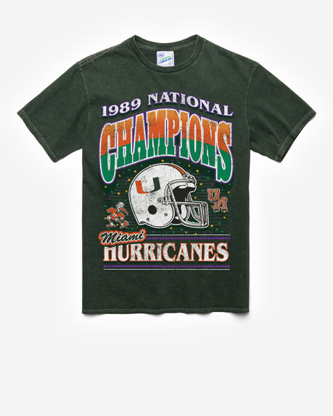 MIAMI HURRICANES H-CHAMPS LOCKER VINTAGE '47 TUBULAR TEE