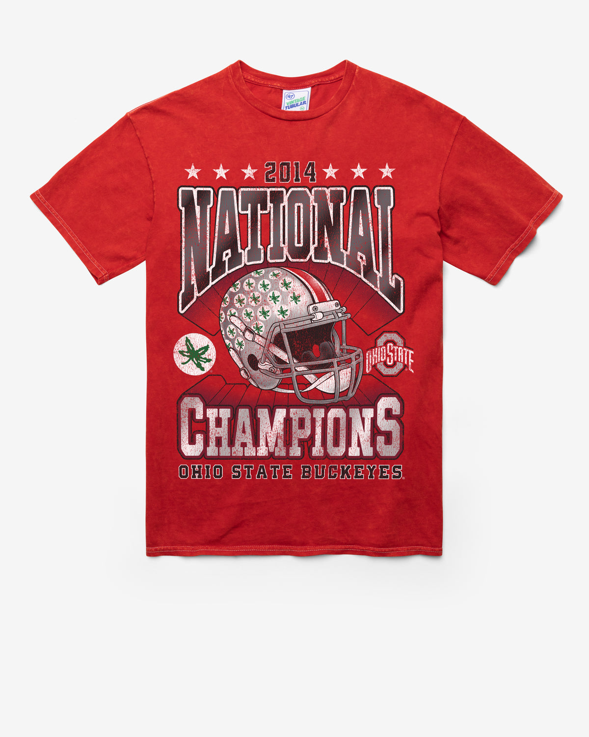 OHIO STATE BUCKEYES H-CHAMPS LOCKER VINTAGE '47 TUBULAR TEE