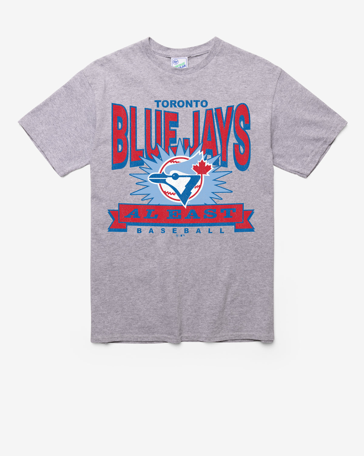 TORONTO BLUE JAYS COOPERSTOWN TWELVE SIX VINTAGE '47 TUBULAR TEE