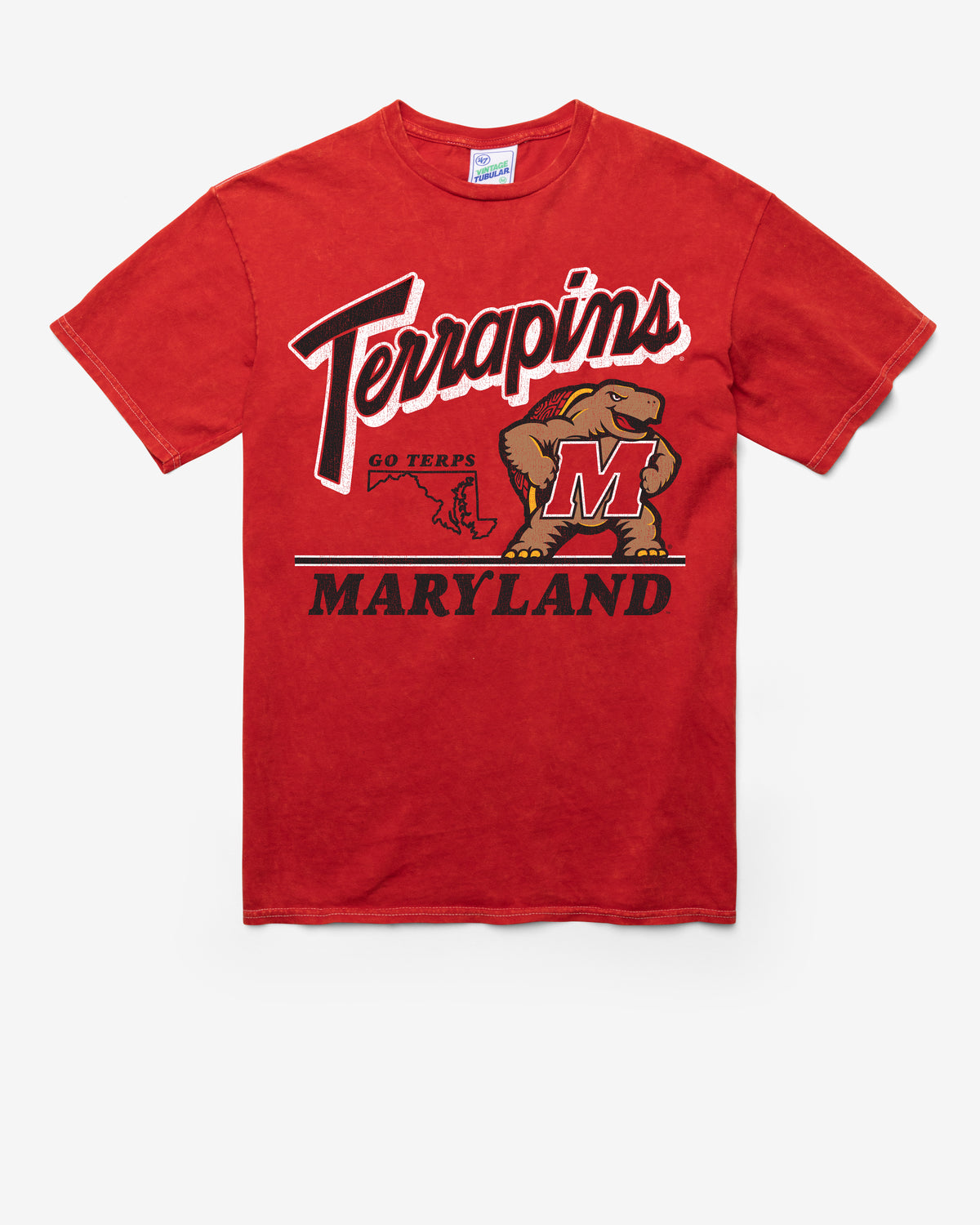 MARYLAND TERRAPINS FLY BY VINTAGE '47 TUBULAR TEE