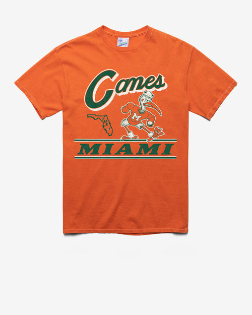 MIAMI HURRICANES FLY BY VINTAGE '47 TUBULAR TEE