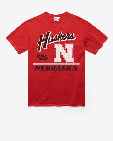 NEBRASKA CORNHUSKERS FLY BY VINTAGE '47 TUBULAR TEE